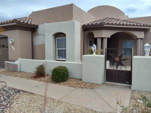 Stucco Repair Project in Las Cruces