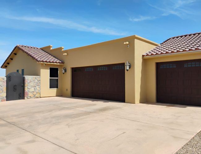 Paint contractor Las Cruces exterior job